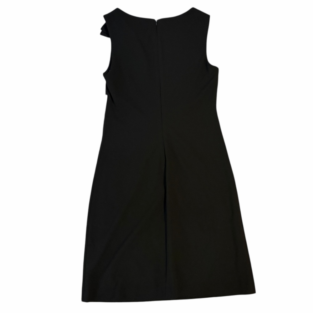 Betsey Johnson Dress Sheath Sleeveless Bow Accent Black 2 - Picture 6 of 8